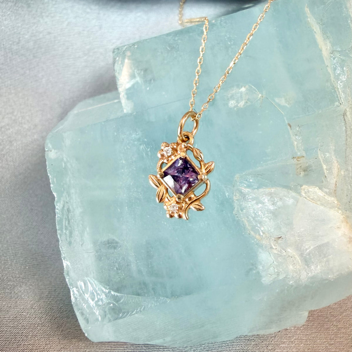 Queen's Best, Sapphire or Tanzanite Necklace