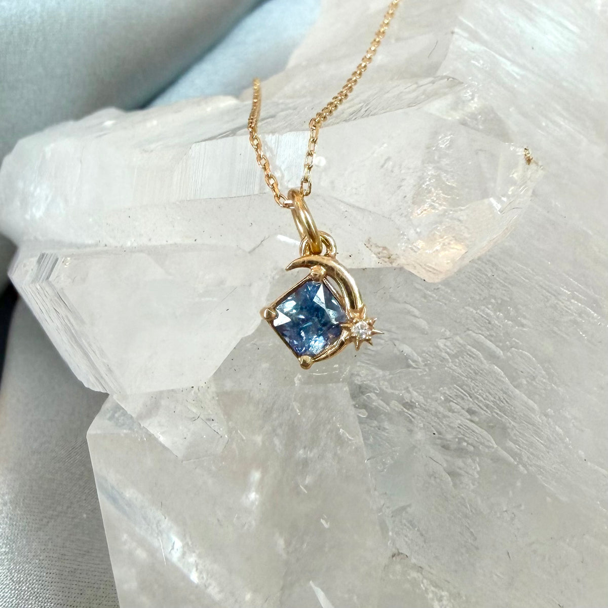 Queen's Best, Sapphire or Tanzanite Necklace