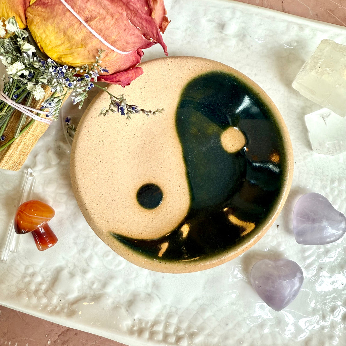 Yin Yang Ceramic Dish