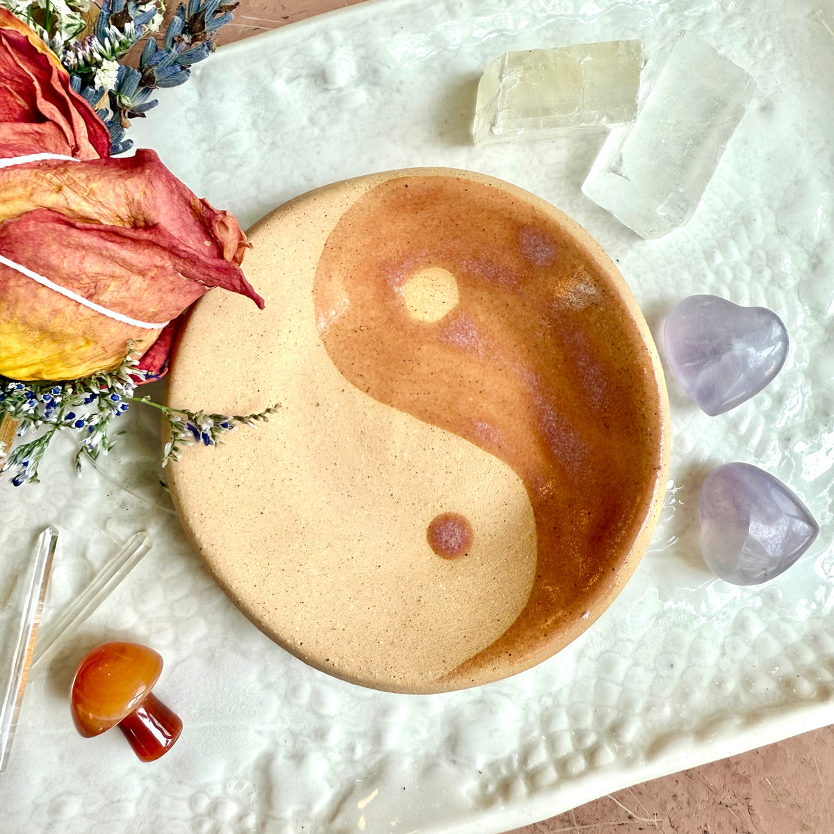 Yin Yang Ceramic Dish