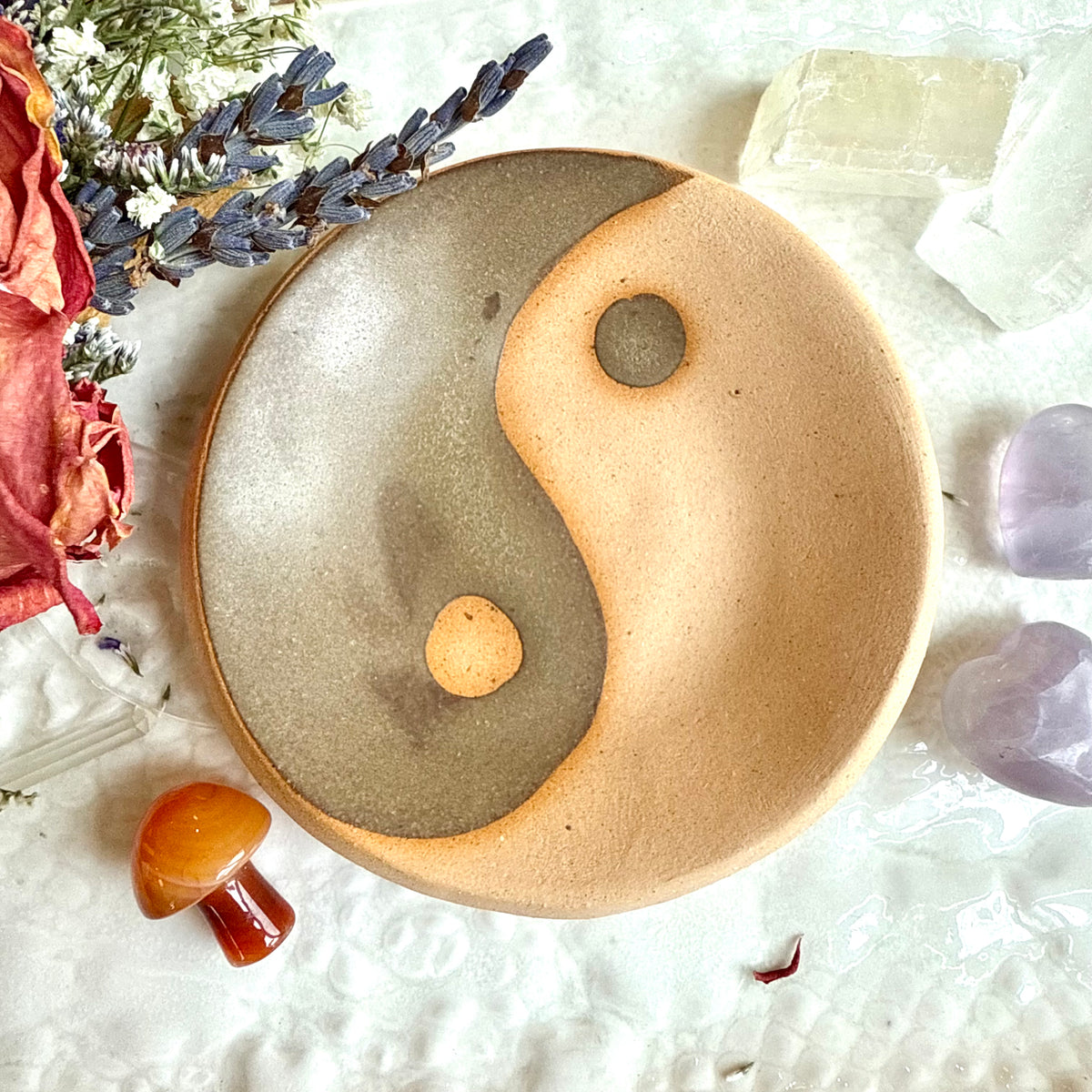 Yin Yang Ceramic Dish