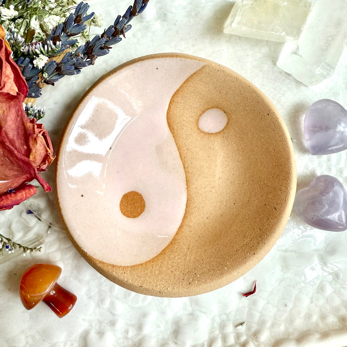 Yin Yang Ceramic Dish