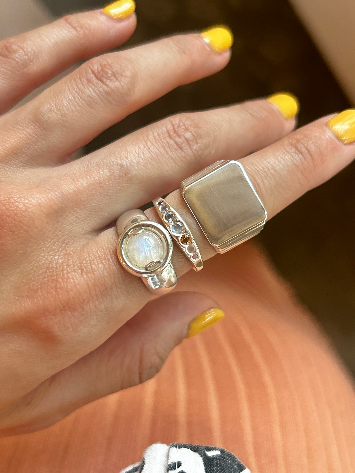 Watch, Bold Signet Ring