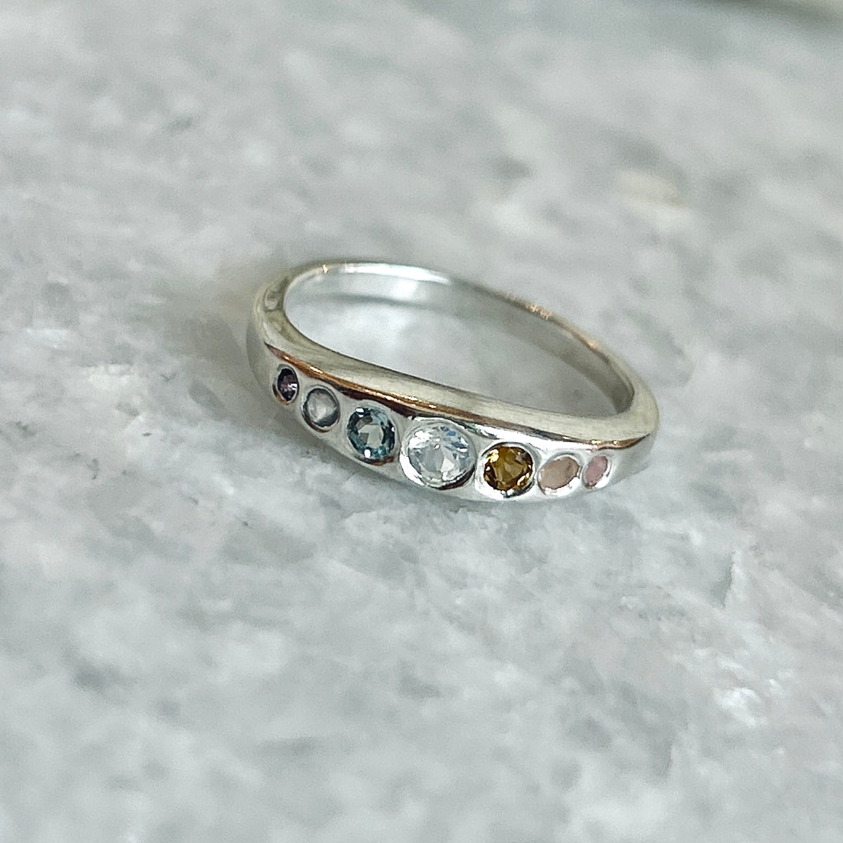 The Artist, Multi-Gemstone Ring