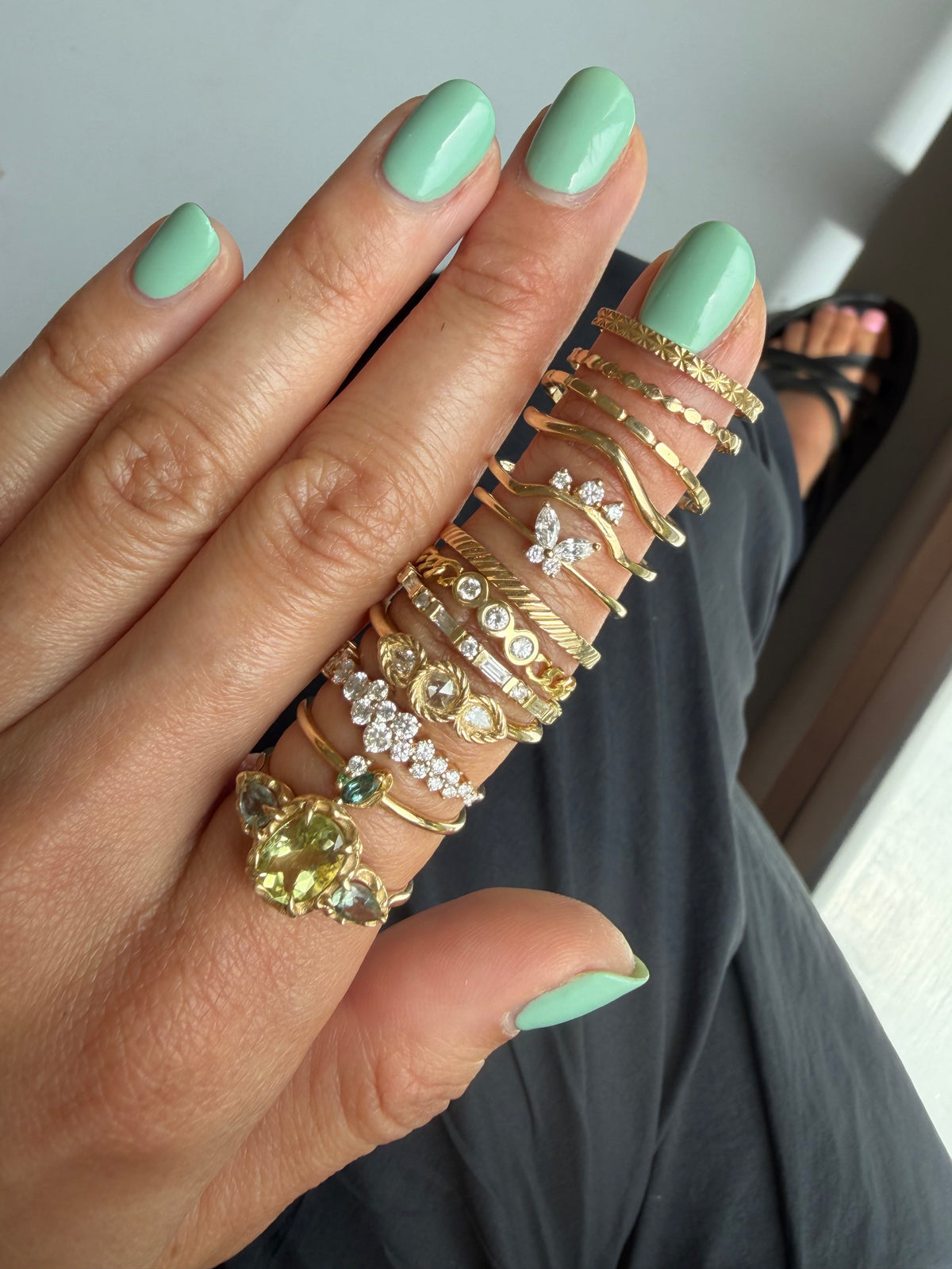 Freyja, Braided Diamond Ring