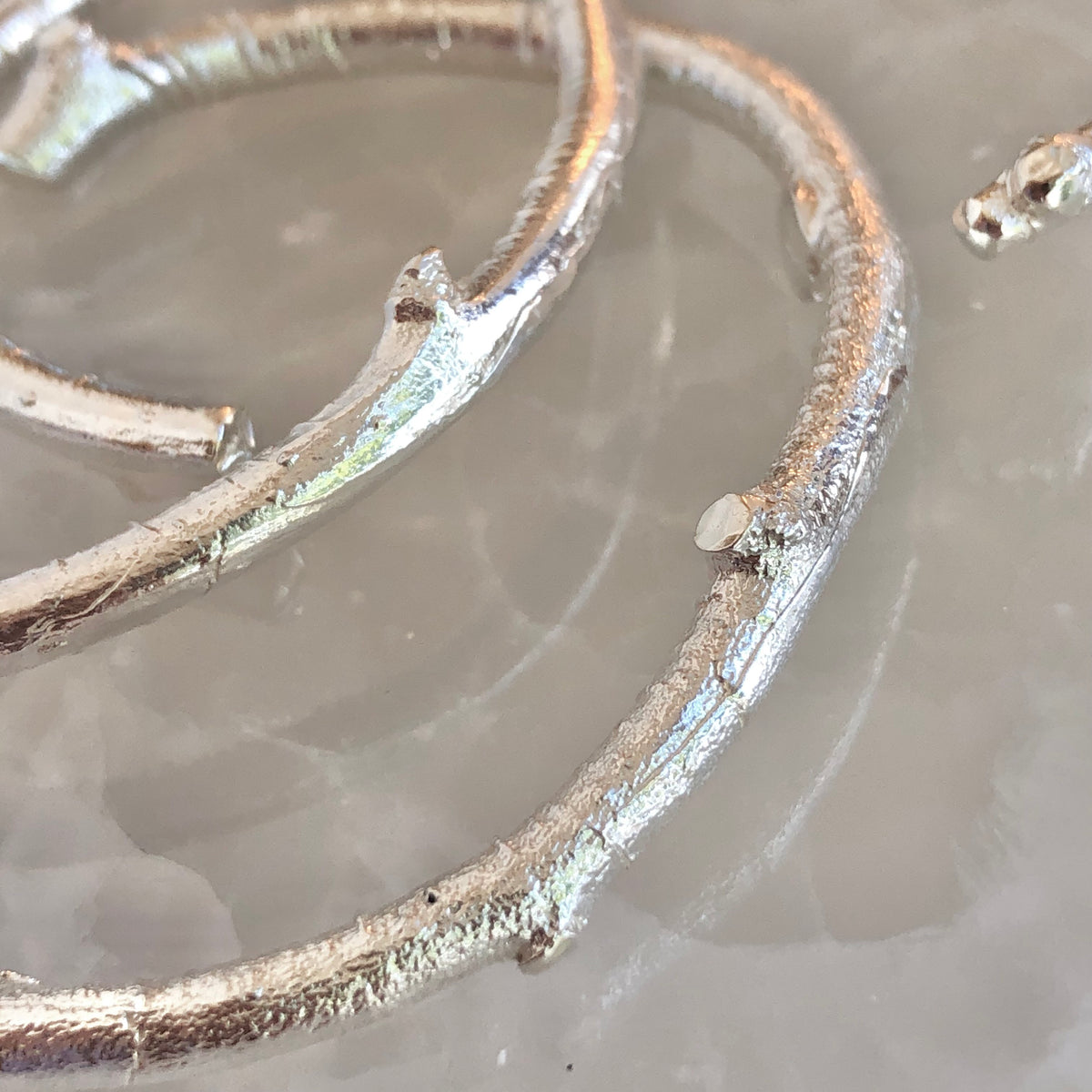 Brindle, Weighted Cuff Bracelet