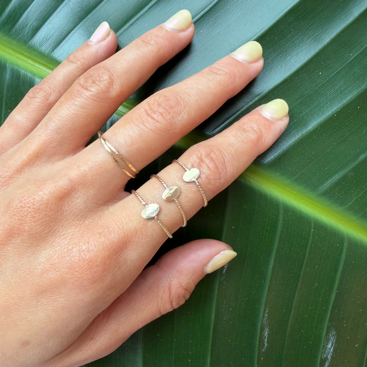Sailorette, Dainty Signet Ring