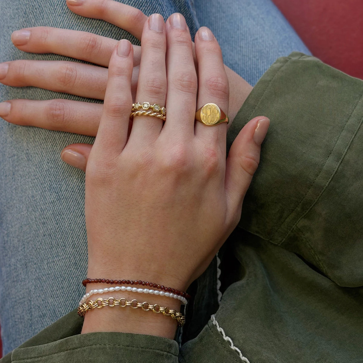 PRE-ORDER: Alli, Petite Gemstone Beaded Bracelet
