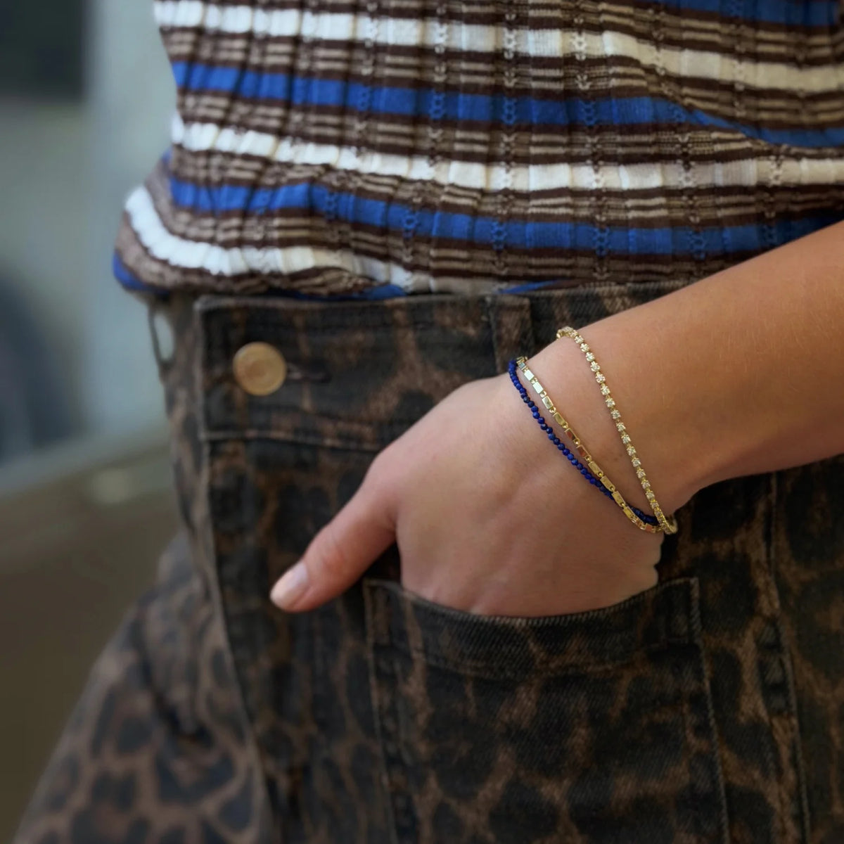 PRE-ORDER: Alli, Petite Gemstone Beaded Bracelet