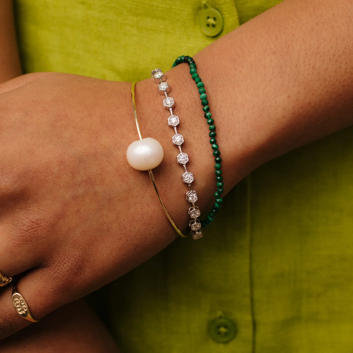 PRE-ORDER: Alli, Petite Gemstone Beaded Bracelet