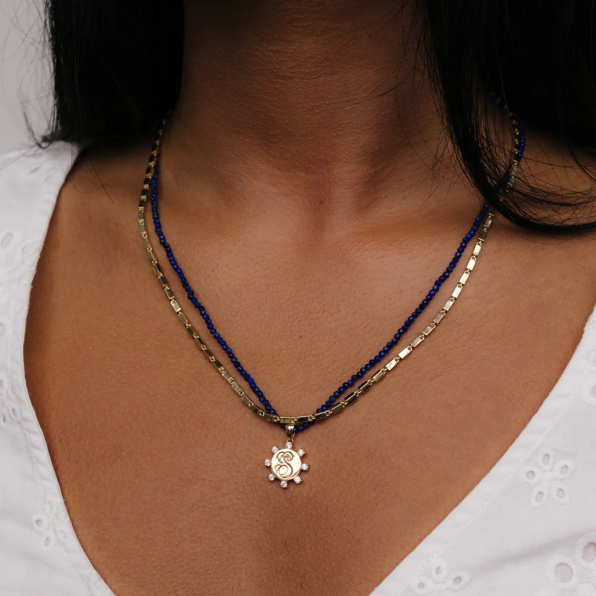 PRE-ORDER: Alma, Petite Gemstone Beaded Necklace