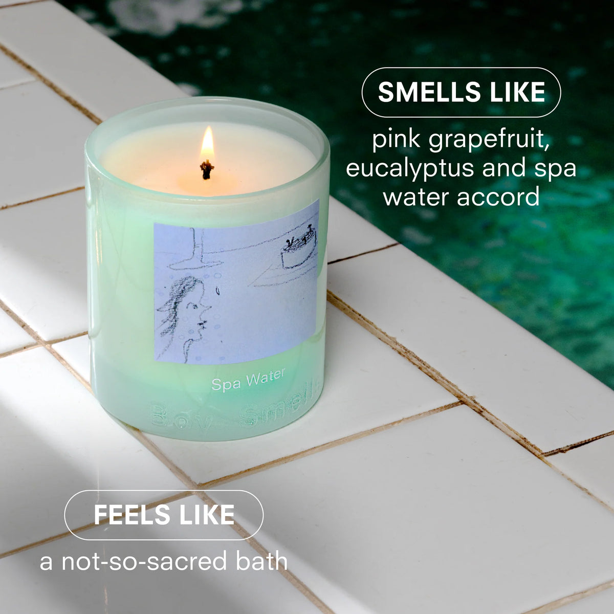 Spa Smells, Luxury Candle