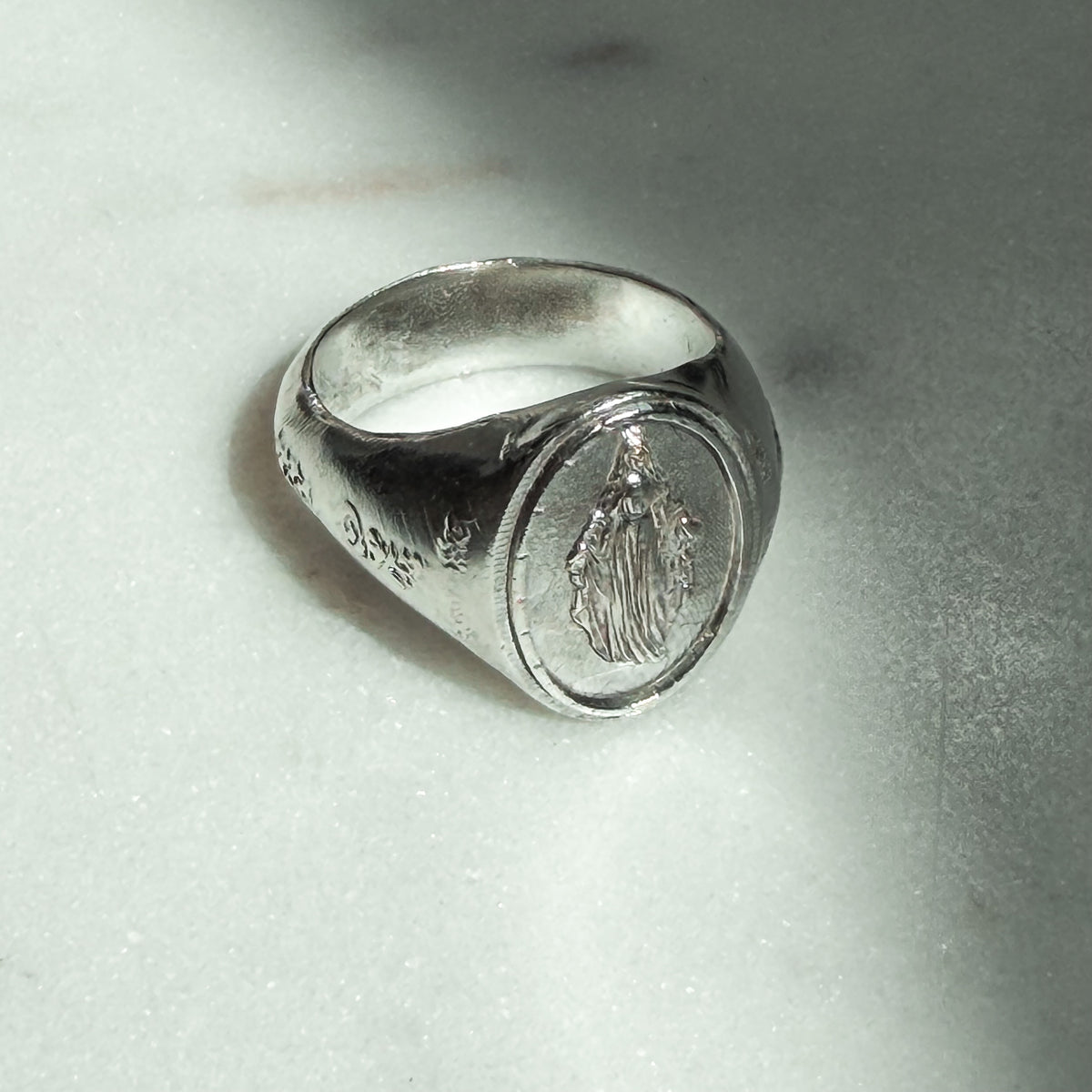 Redemption, Virgin Mary Sterling Silver Ring