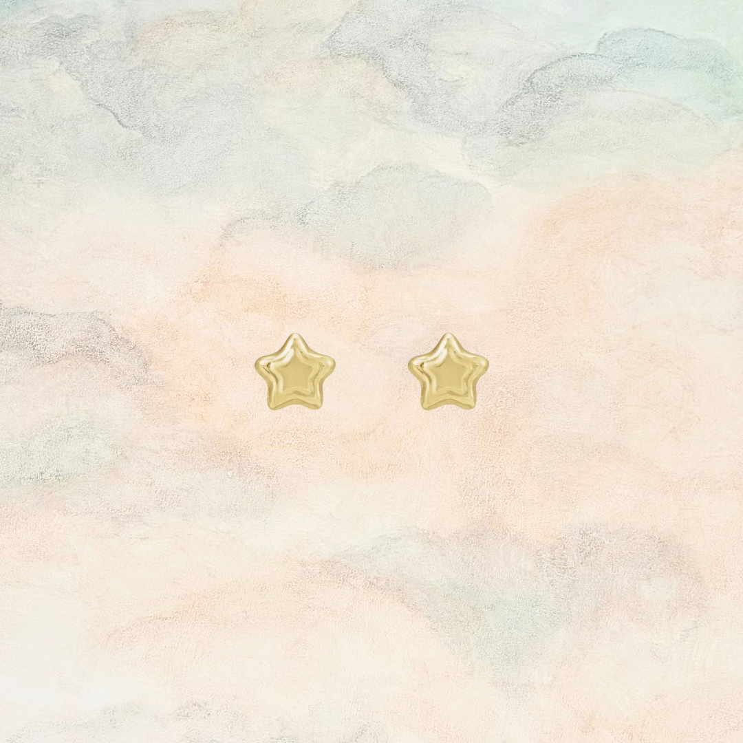 Bonne Nuit, Tiny Puffy Star Earring