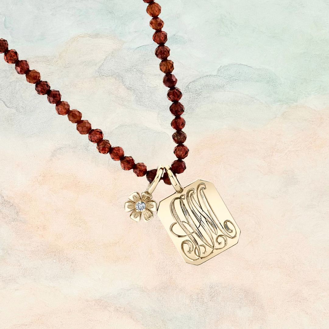 PRE-ORDER: Alma, Petite Gemstone Beaded Necklace