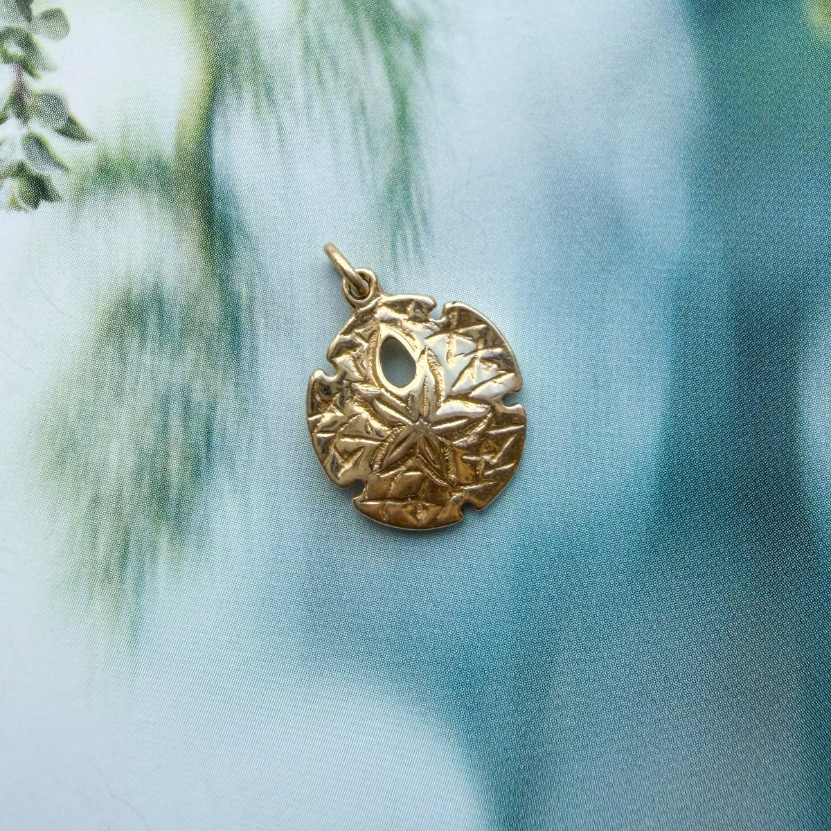 Sea Wish, Vintage Sand Dollar Charm