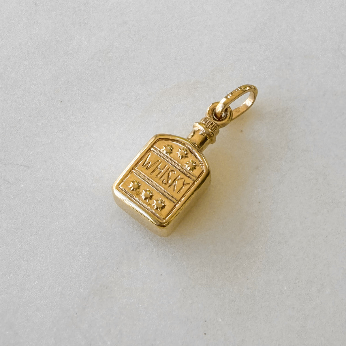Whisky Business, Vintage Tiny Bottle of Whisky Charm
