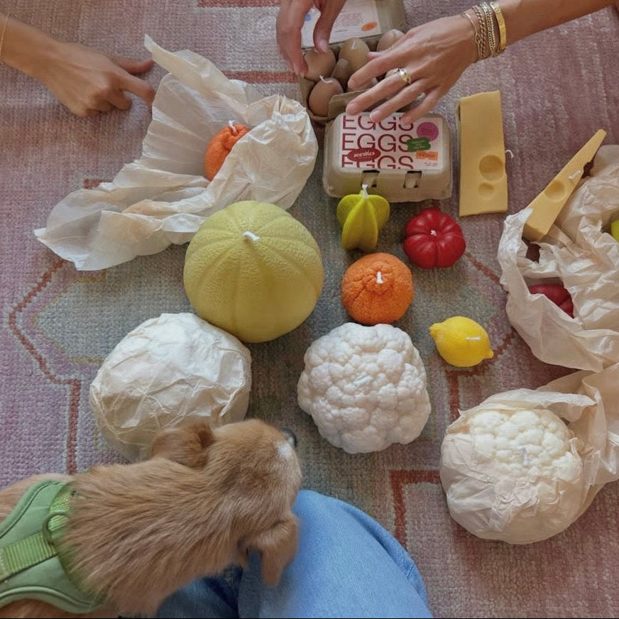 Fresh Produce, Aesthetic Food Candle
