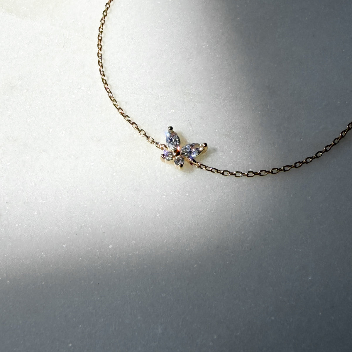 Faerie, Dainty Diamond Bracelet