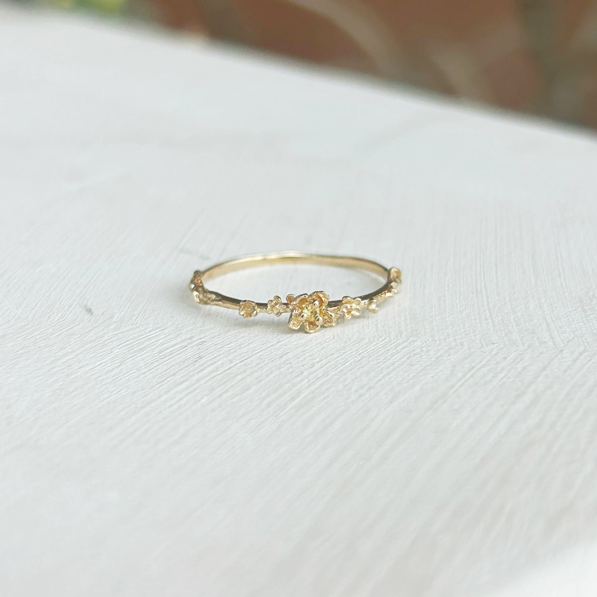Buttercup Ring — Yellow Sapphire