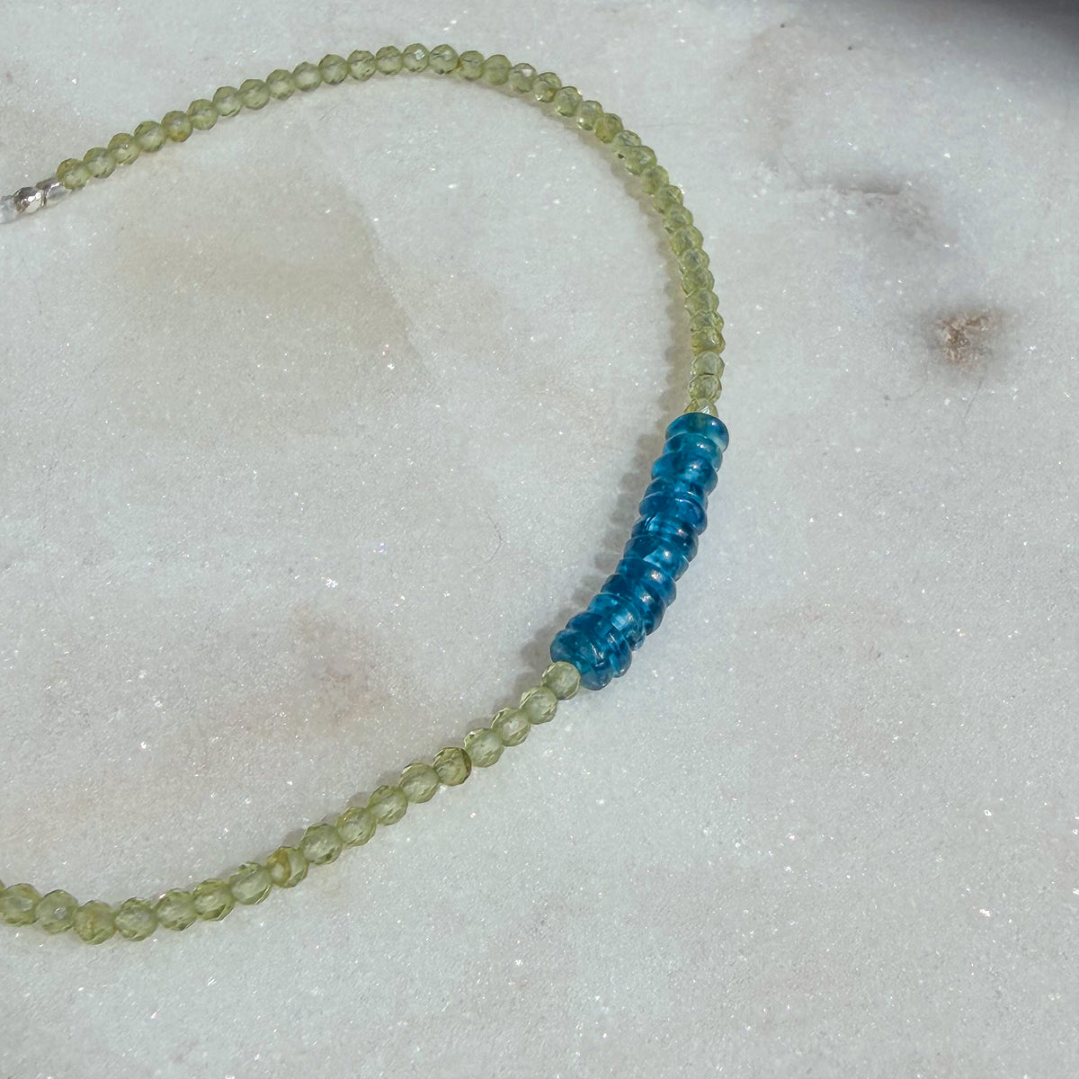 Douizane, Apatite & Peridot Bracelet