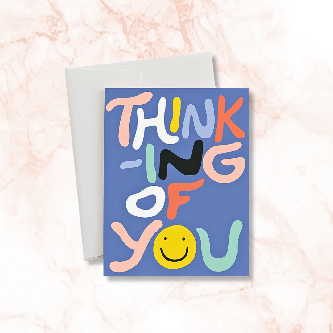 Thinking of You, Smiley Greeting Card