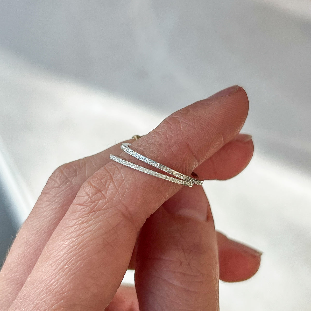 Sterling Silver Petite Stacker