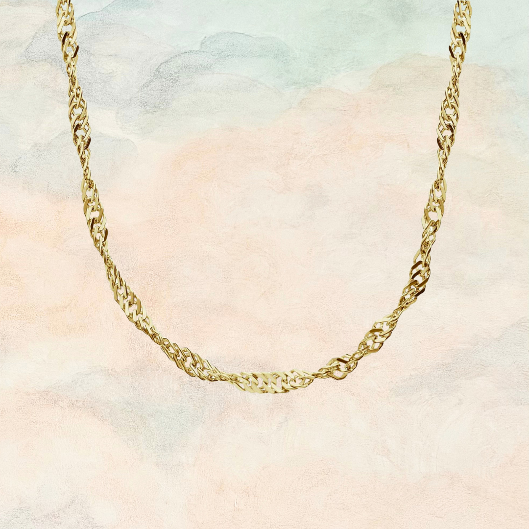 Classic Singapore Chain Necklace