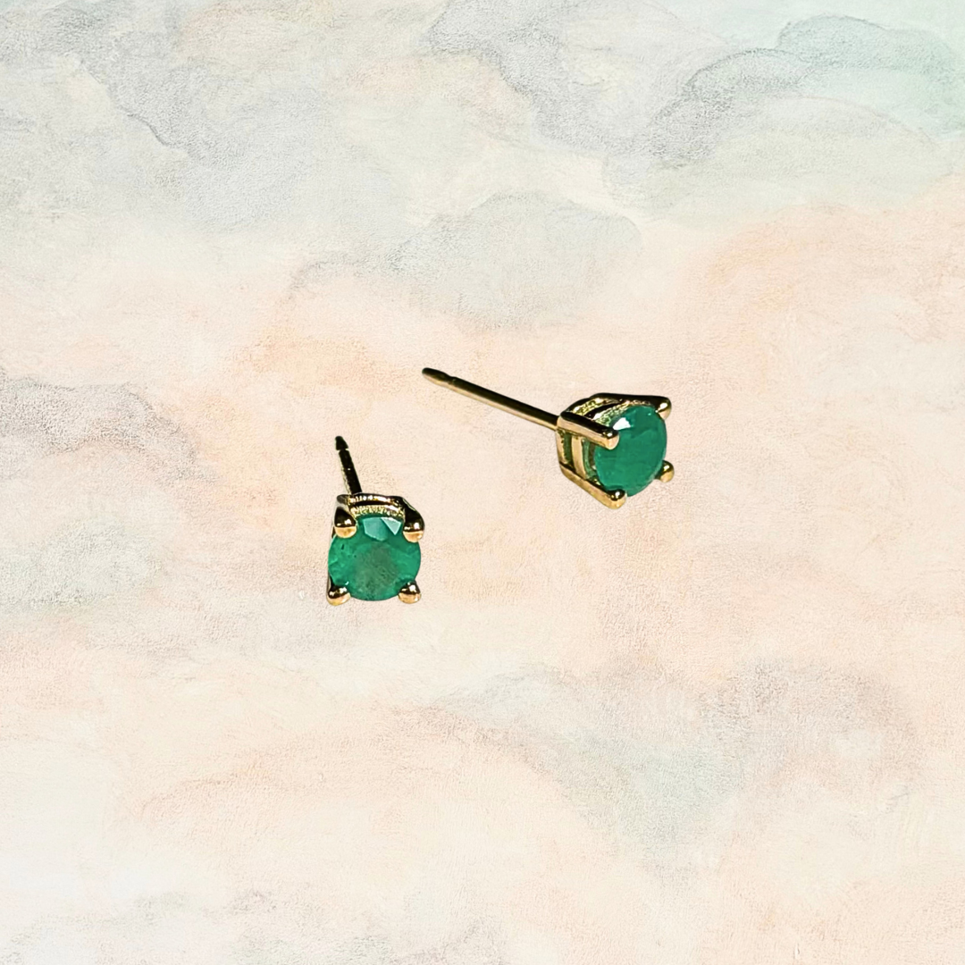 Niall, Emerald Earrings