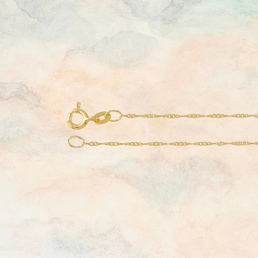 Ali, 1mm Singapore Chain