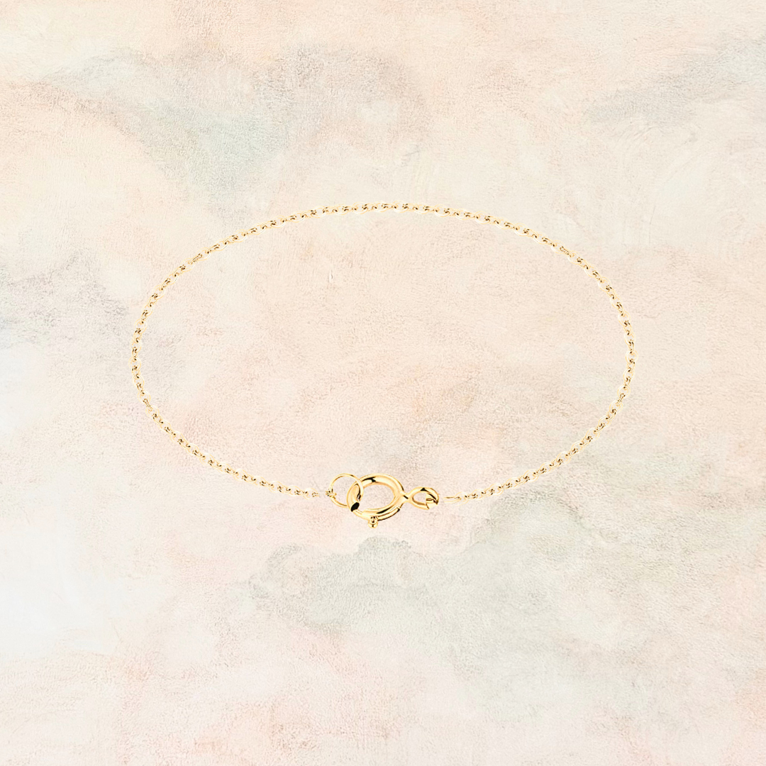 Sia, 9.5" Cable Chain Anklet