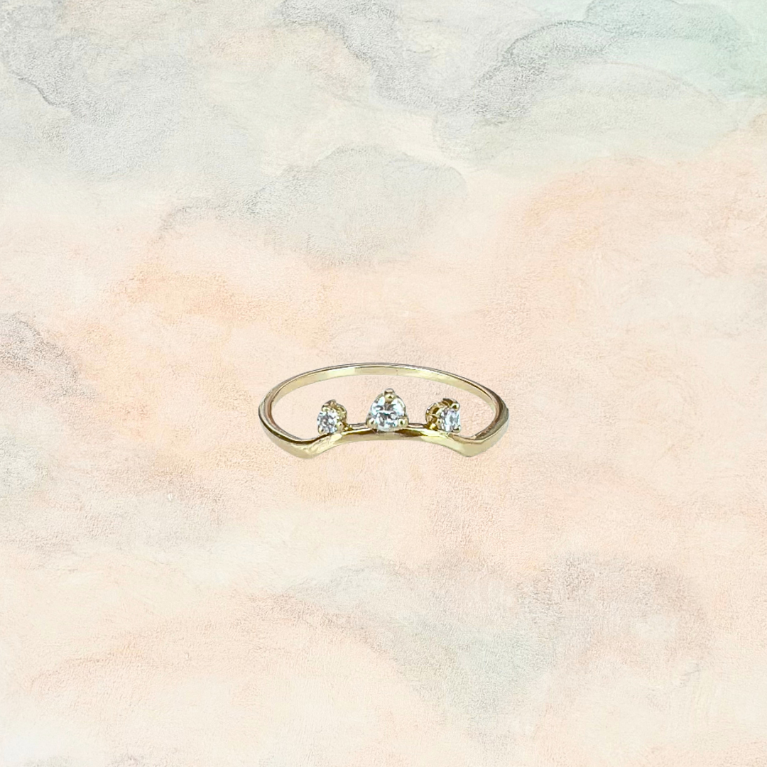 Nena, Diamond Nesting Ring (Final Sale)