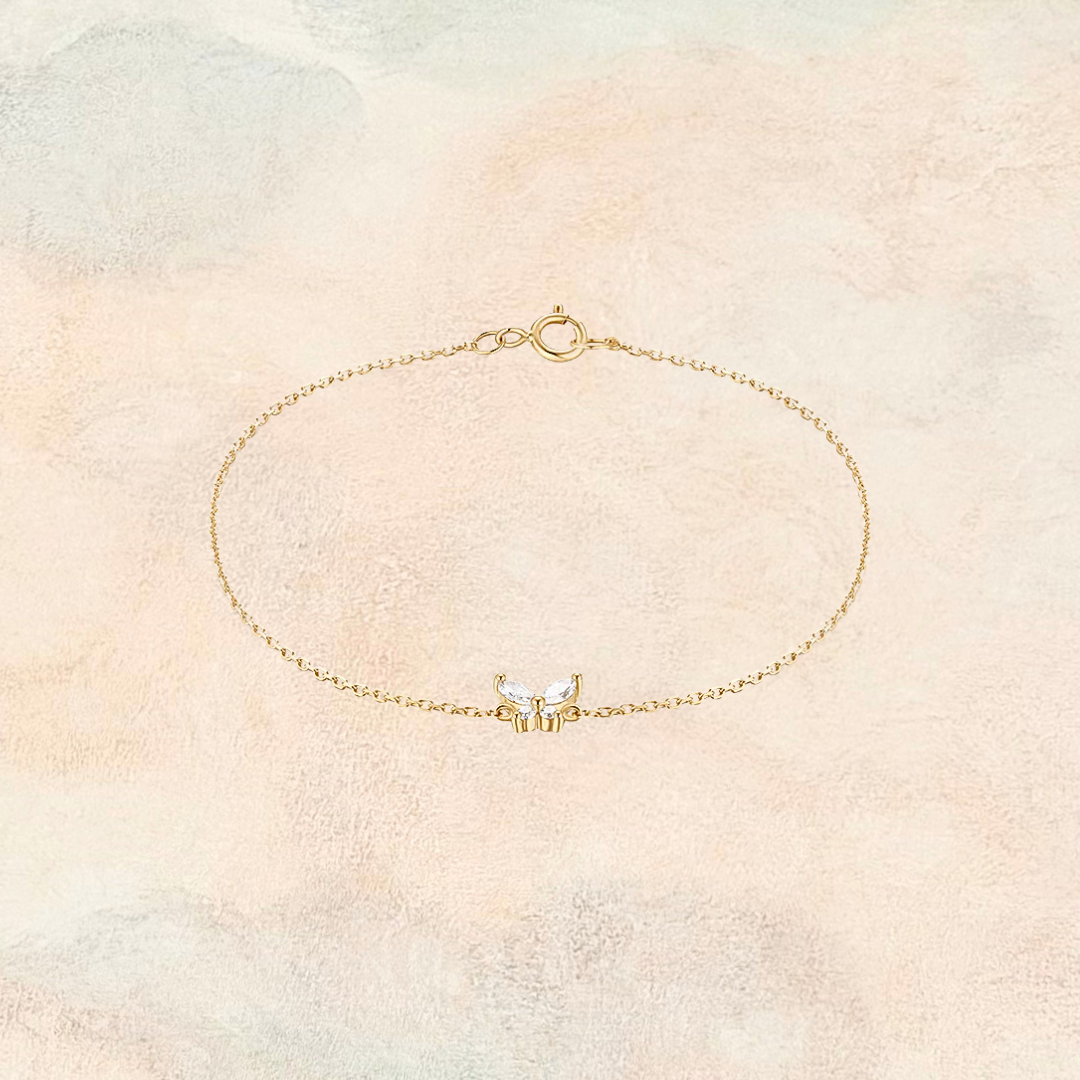 Faerie, Dainty Diamond Bracelet