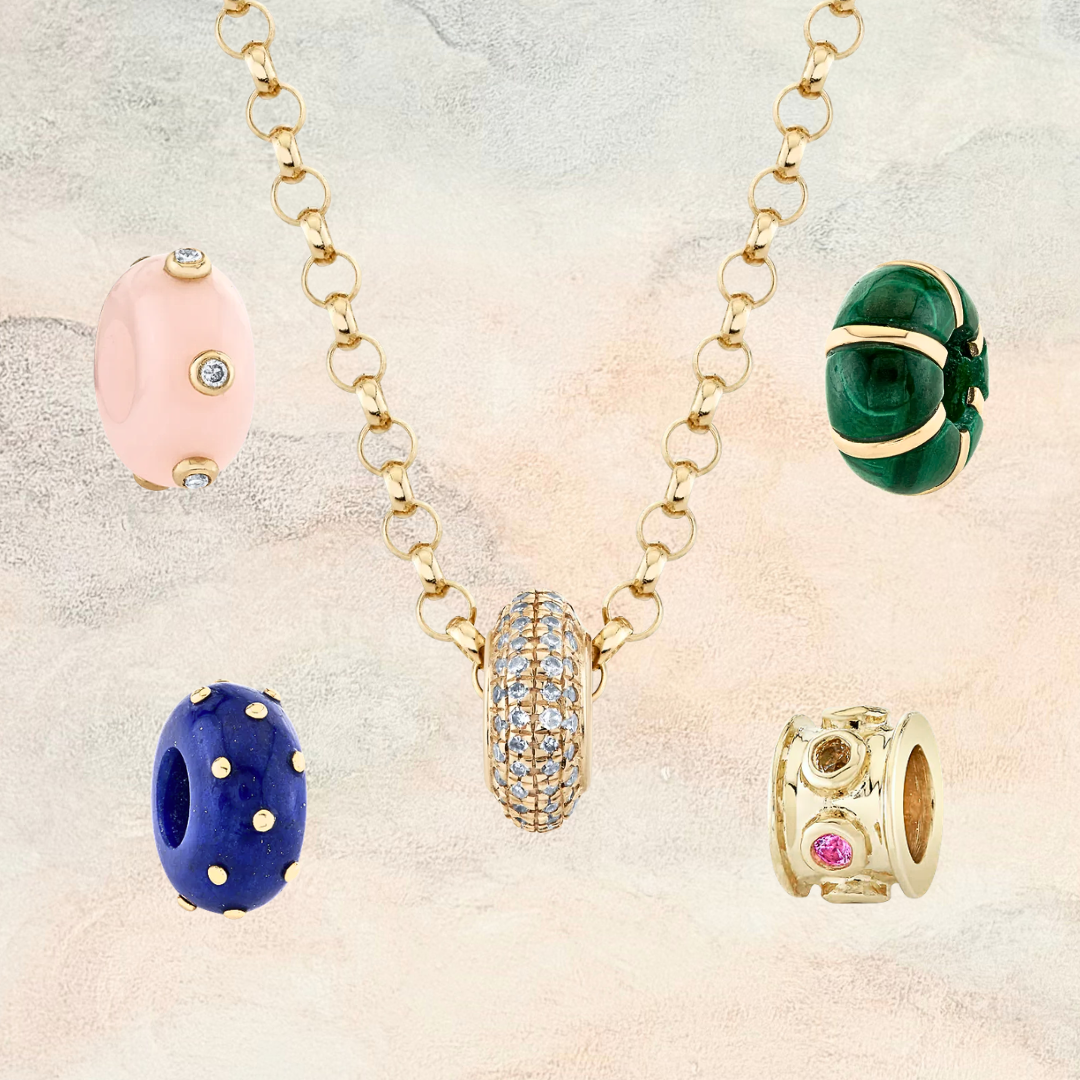 PRE-ORDER: Moxie, Rondelle Bead Charm