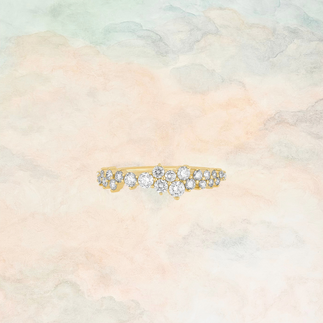 Marie, Diamond Cluster Ring