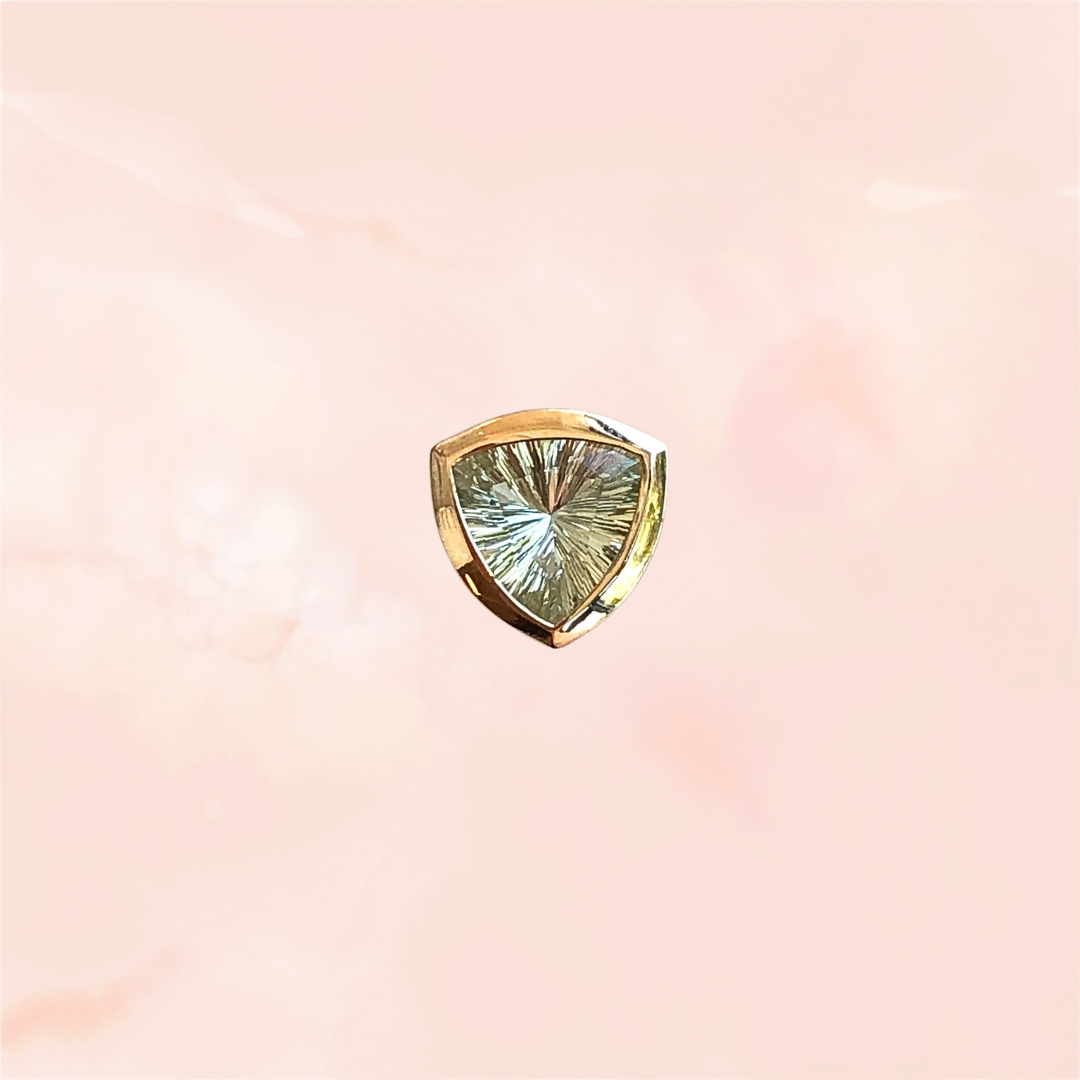 Ariel, Minty Beryl Slider Charm