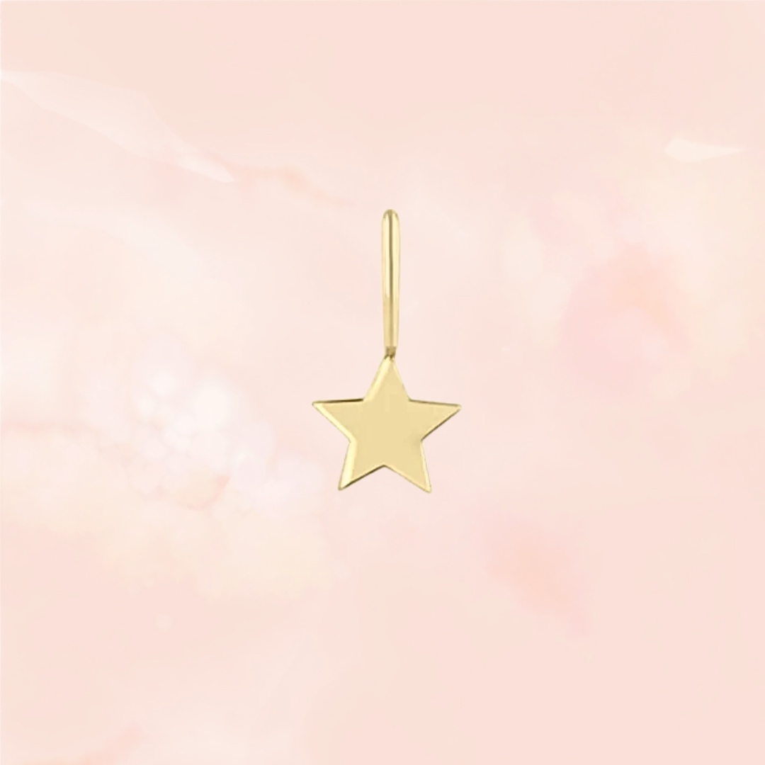 Gold Star Charm (Final Sale)
