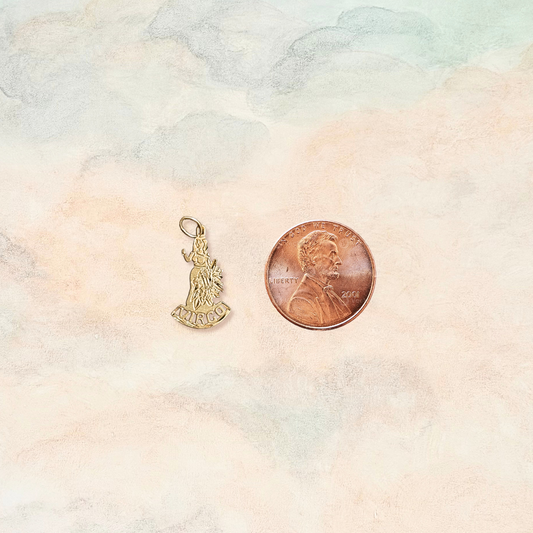 Special Order — Vintage Virgo Charm