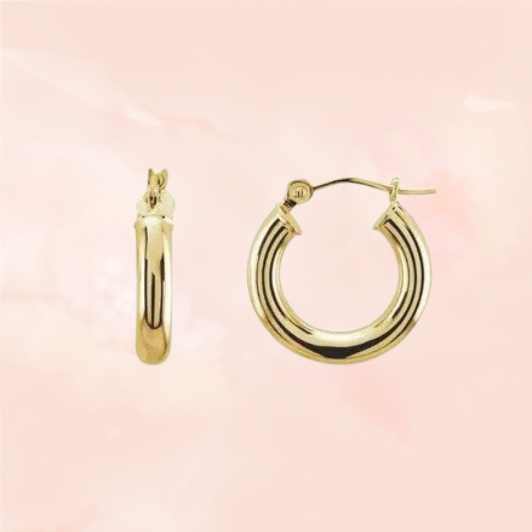 Jensen, Mini Tube Hoop Earrings