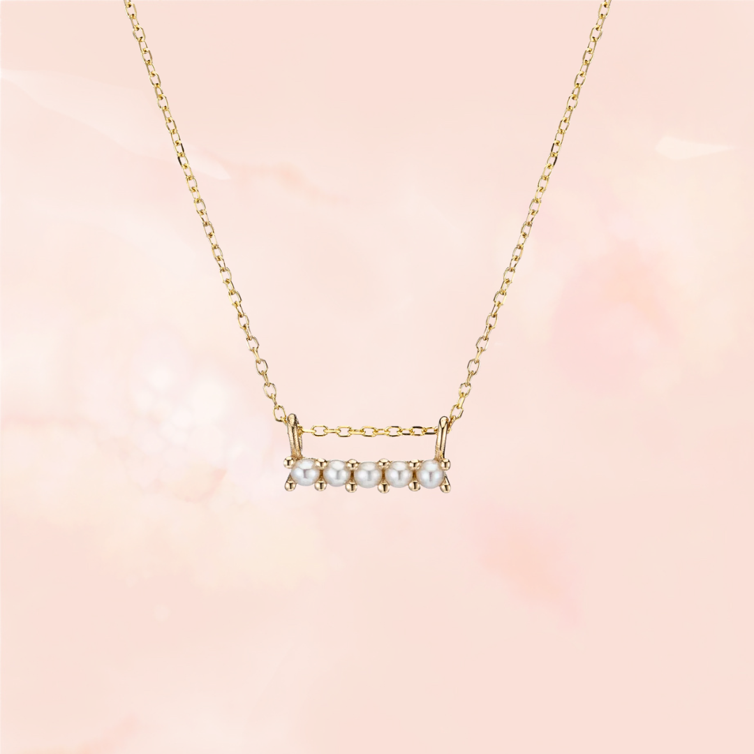 Serena, 5 Pearl Necklace