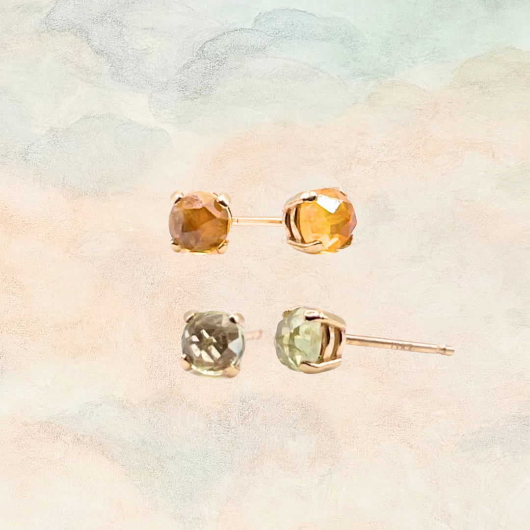 Star, Montana Sapphire Earring