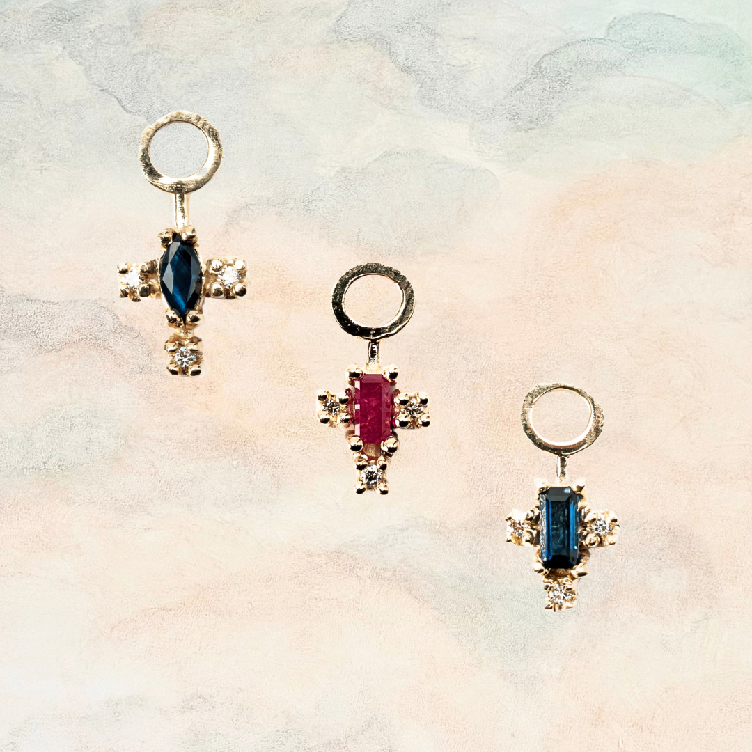 Espiritu, Cross Earring Charm