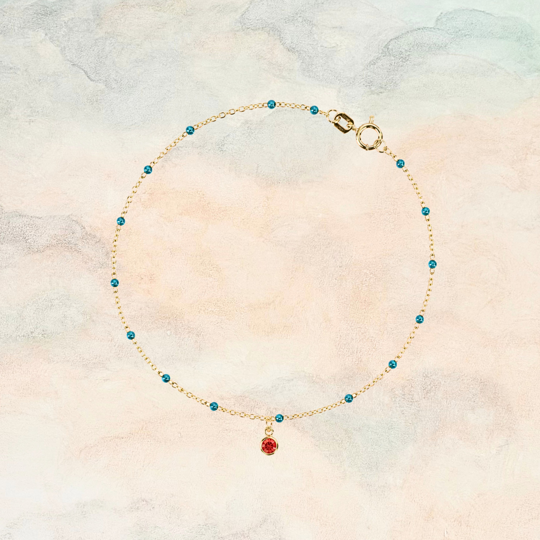 Tangerine Dream, Sapphire Bracelet
