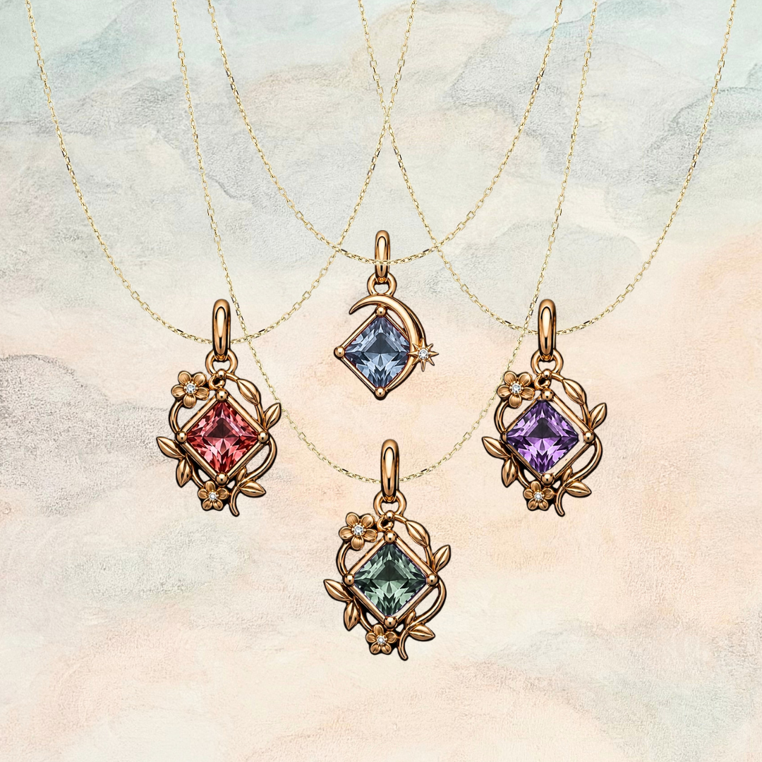Queen's Best, Sapphire or Tanzanite Necklace