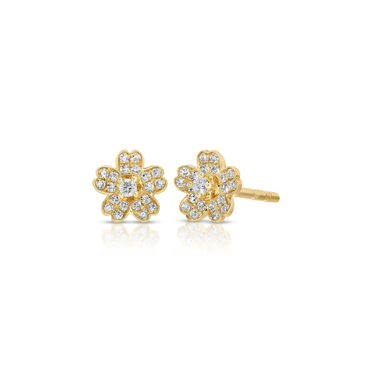 Sakura, Diamond Cherry Blossom Earring