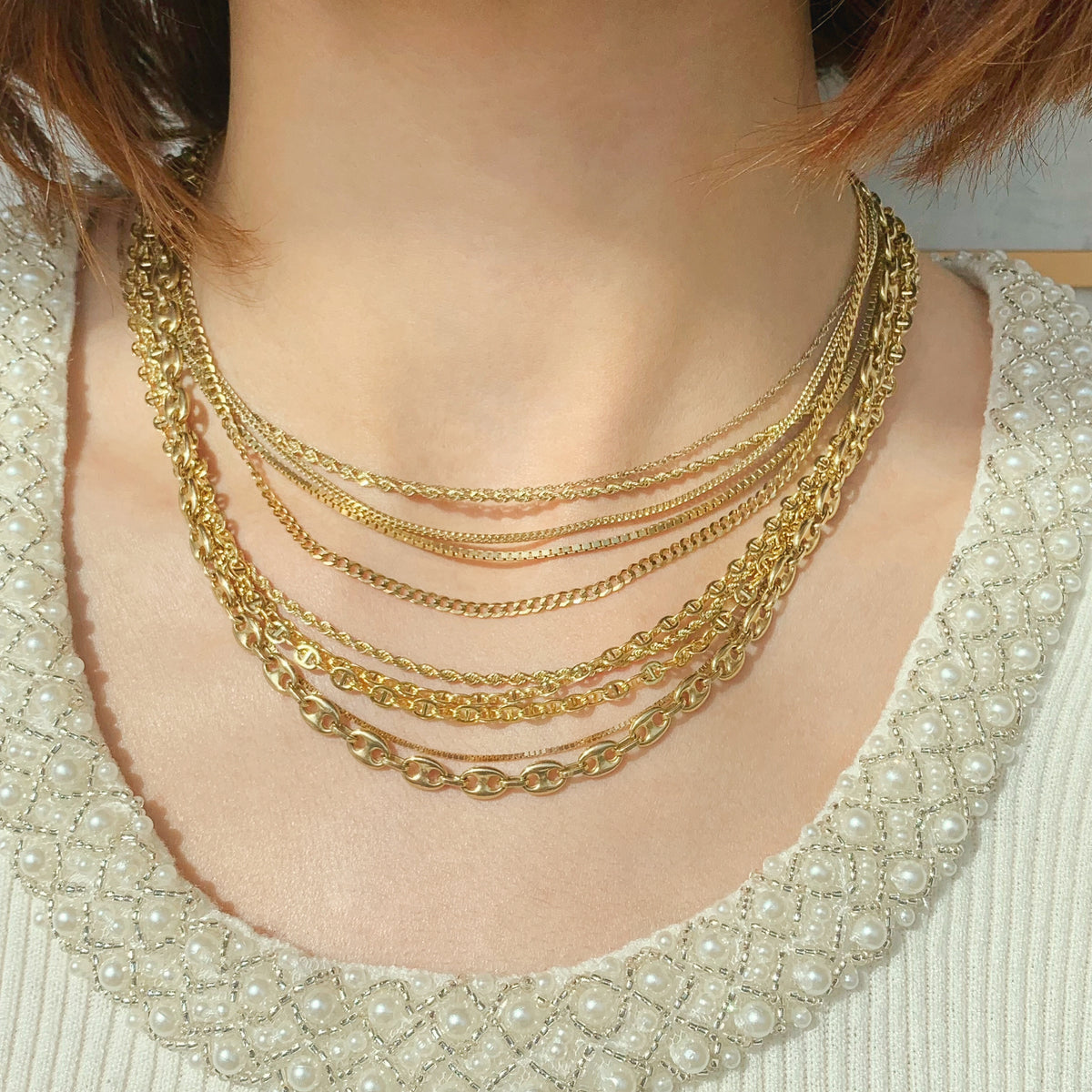 Classic Singapore Chain Necklace