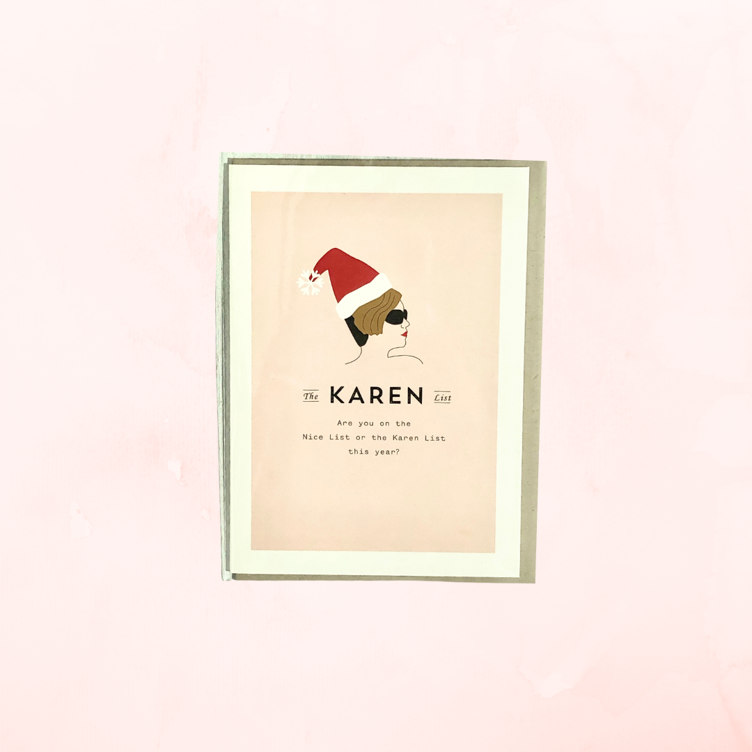 &quot;Karen&quot; Holiday Card