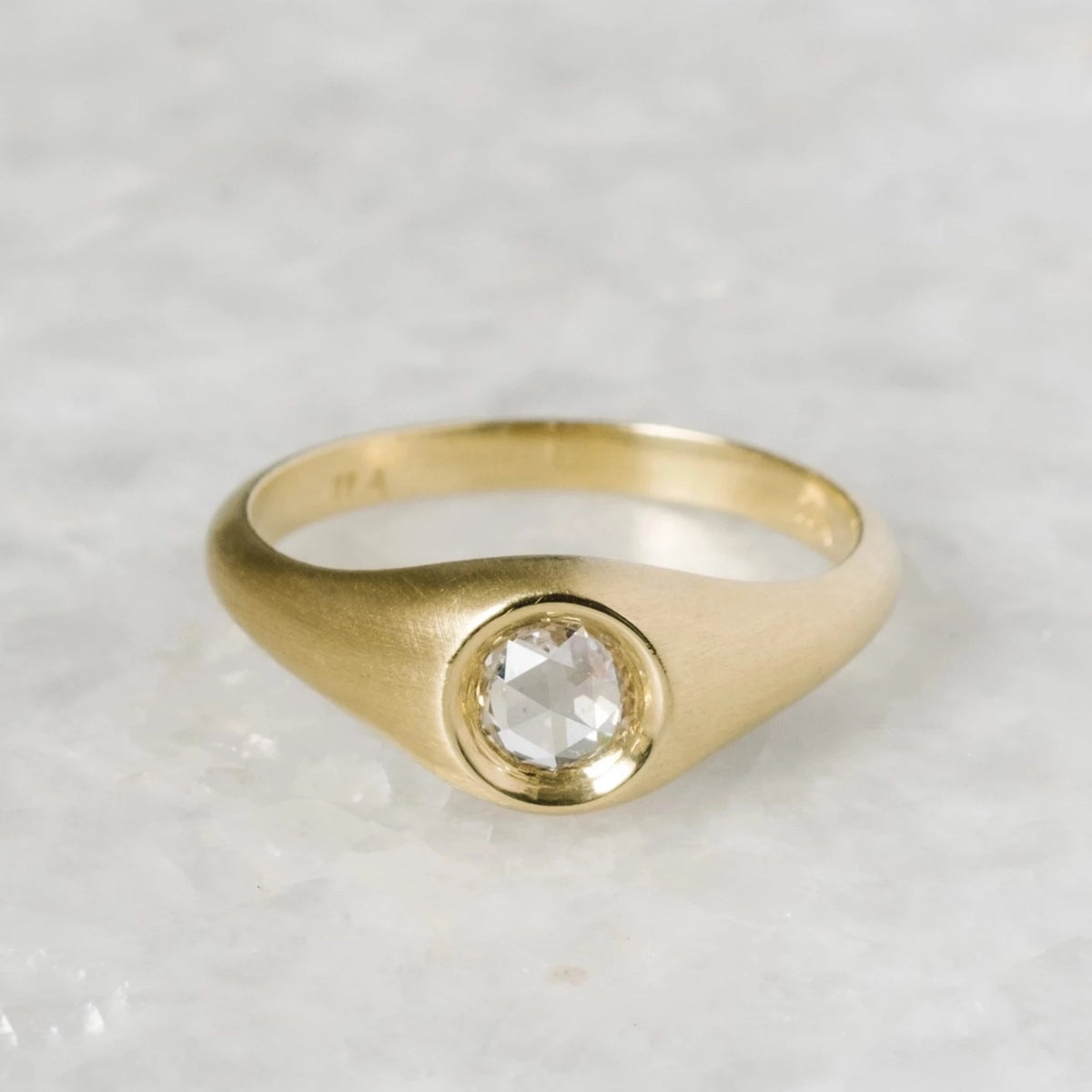 concentric engagement ring