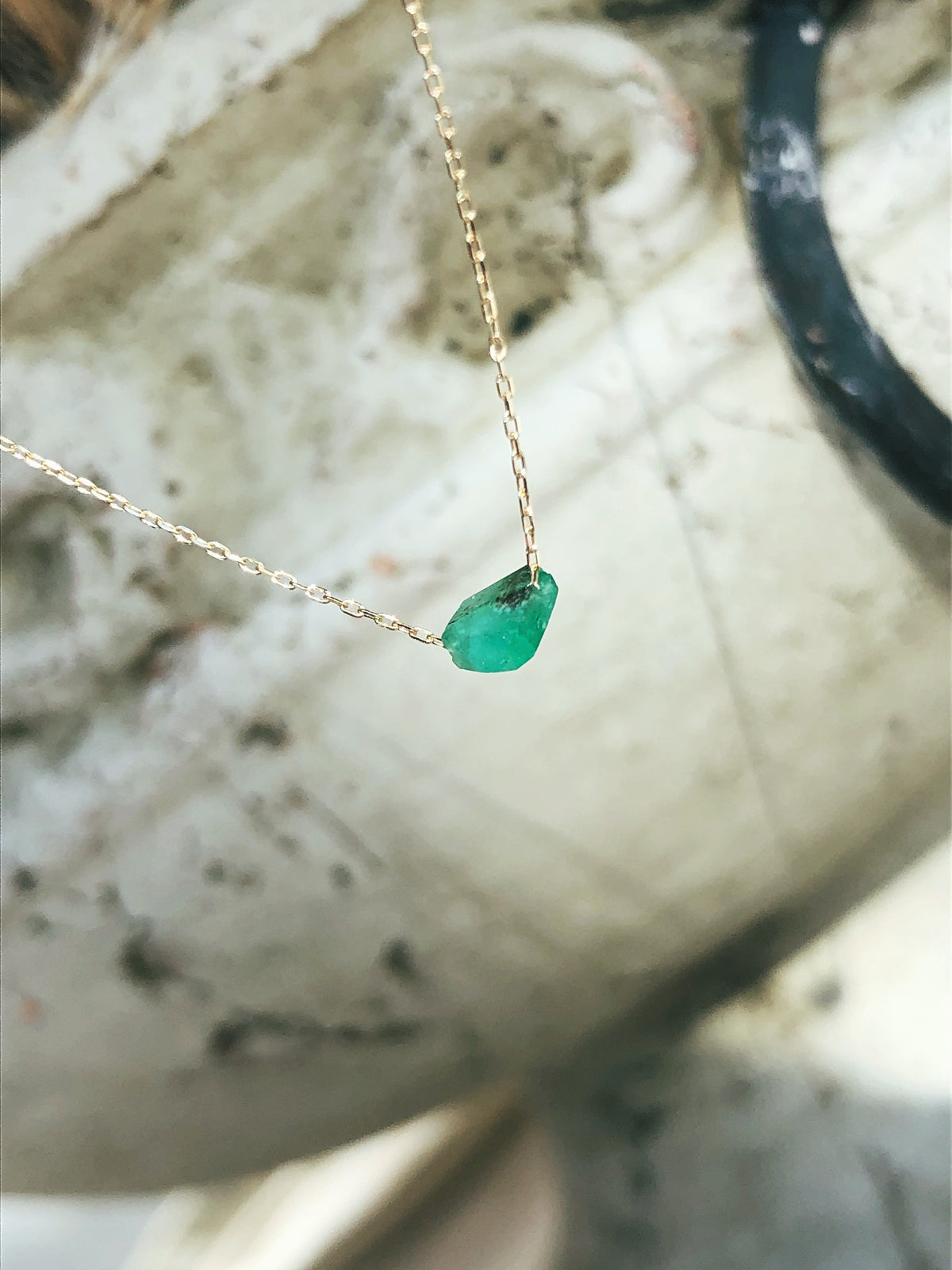 Land of Oz Emerald Necklace