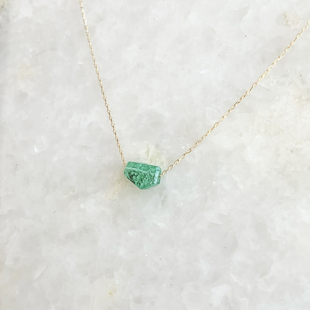 Land of Oz Emerald Necklace